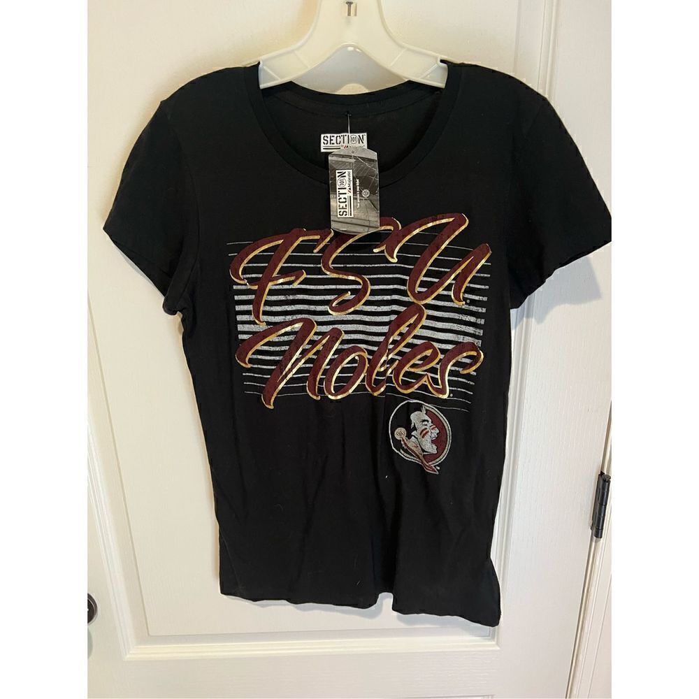 New Section 101 by A Majestic FSU Noles Florida State T-shirt officially license